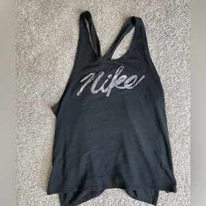 Nike open back tank